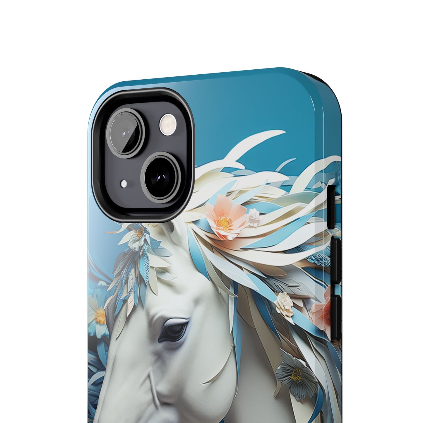 Floral Horse iPhone Case