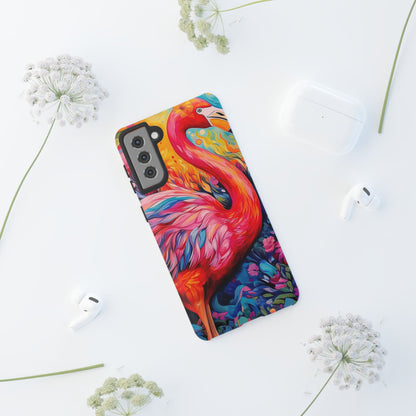 Flamingo Fiesta – Vibrant Flamingo Samsung Galaxy Phone Case