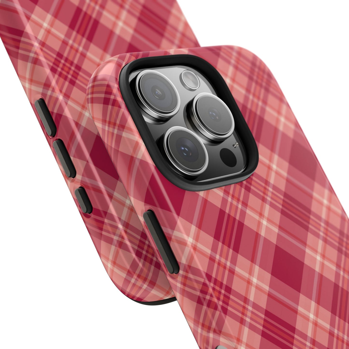 Rustic Red Plaid – iPhone Series Case