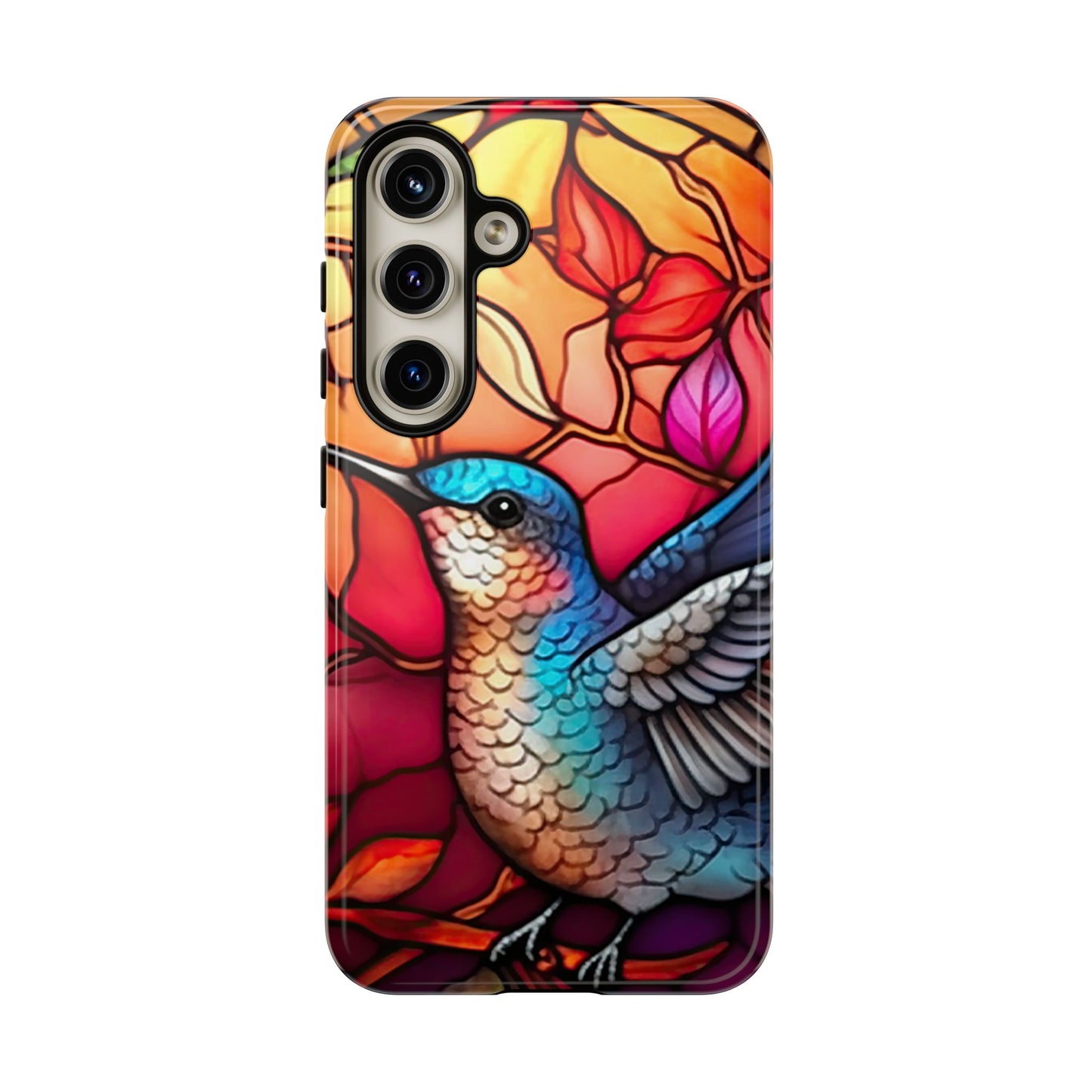 Radiant Multicolor Bird Artwork - Samsung Galaxy Case