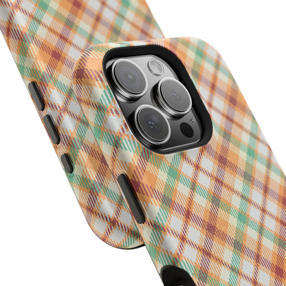 MagSafe Case - Autumn Harvest Plaid Design