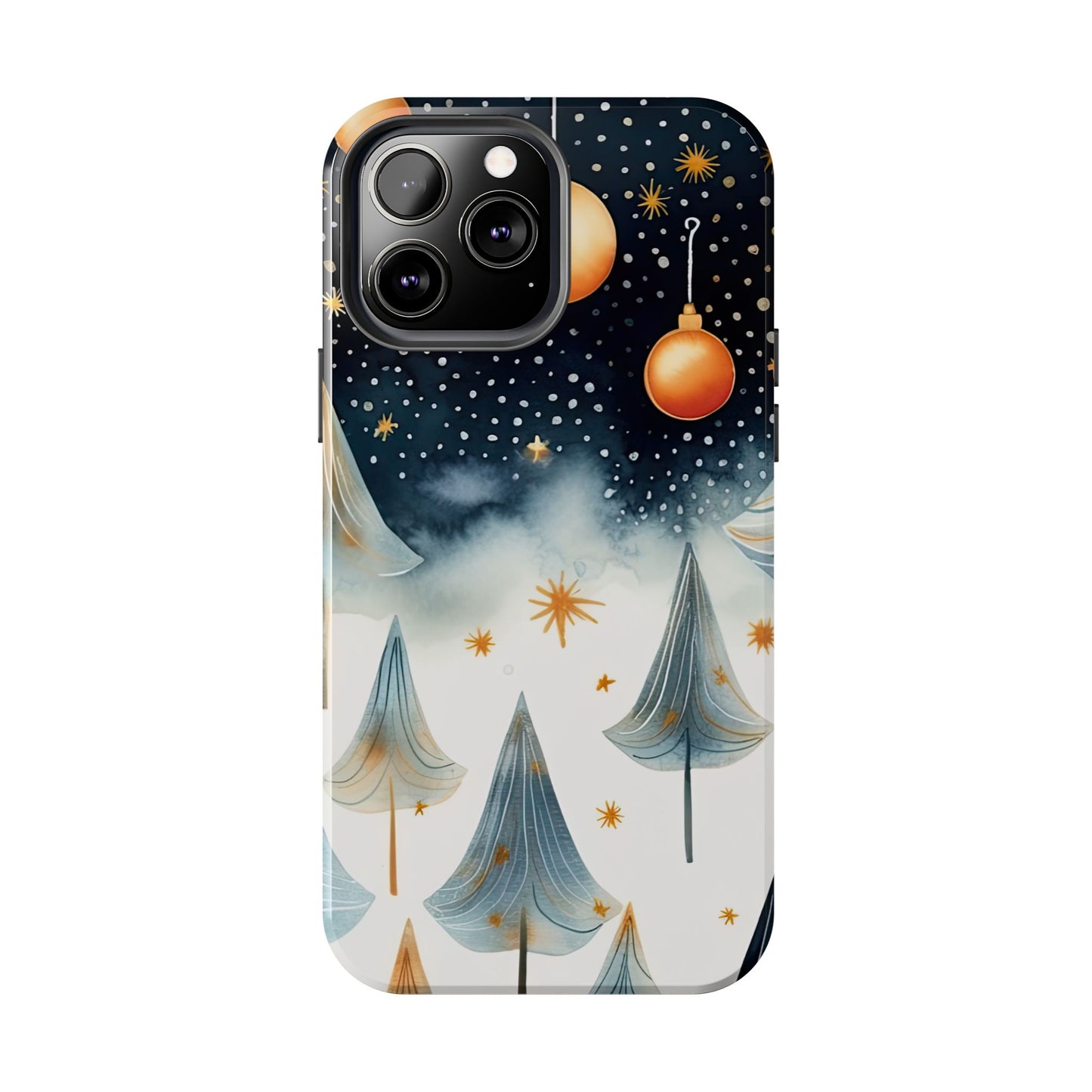 Winter Wonderland Gold Ornament – iPhone Series Case