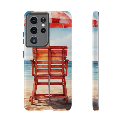 Beachfront Sunset Lounge Samsung Galaxy Case – Rearview Edition