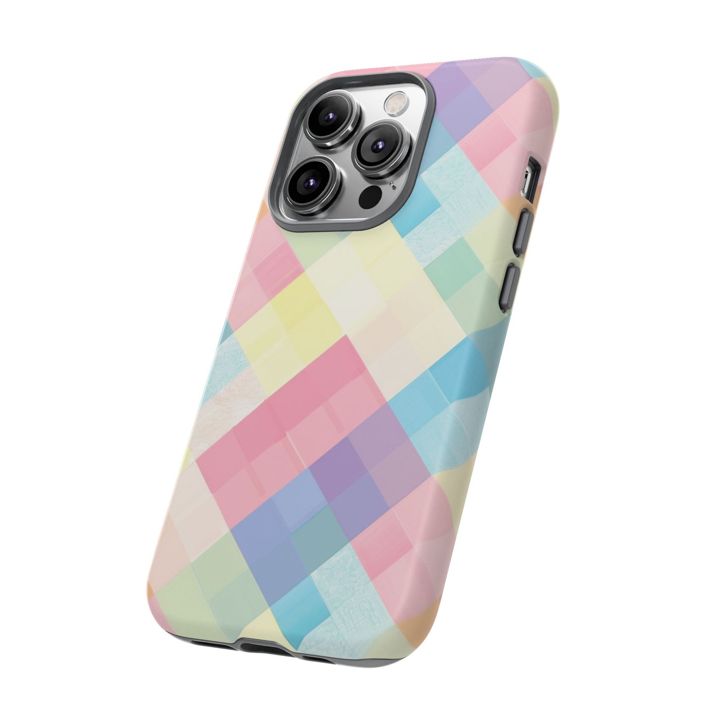 Spring Sonata Pastel Plaid Case