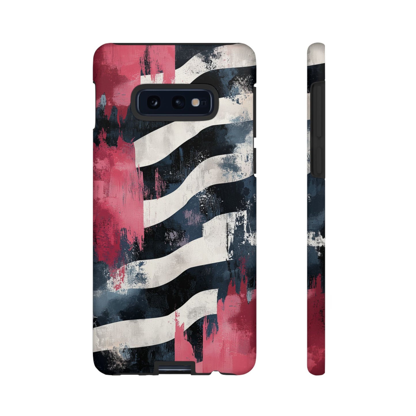 Blood Zebra Samsung Case – Bold Red & Black Pattern