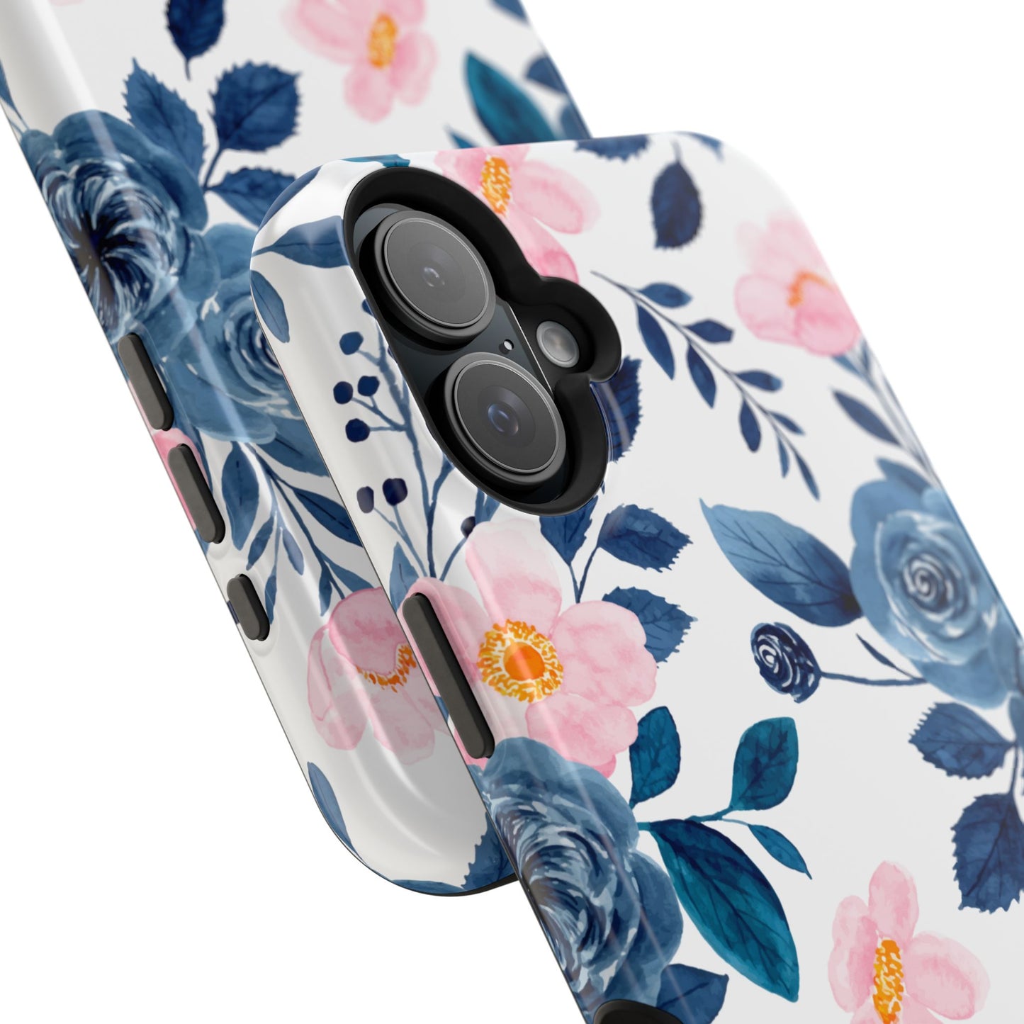 Pastel Garden Charm – MagSafe Case with Soft Watercolor Floral Print