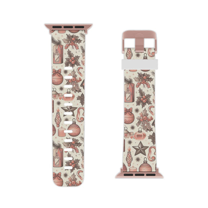  Pink Christmas Magic Apple Watch Band