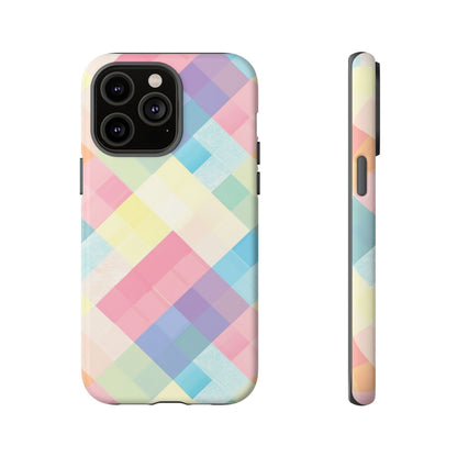 Spring Sonata Pastel Plaid Case