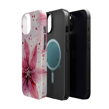 Sapphire Bloom – MagSafe iPhone Case