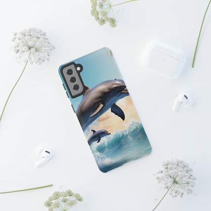 Ocean Dolphin Serenity - Samsung Galaxy Case