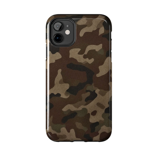 Classic Camouflage iPhone Case – Rugged Woodland Camo Protection