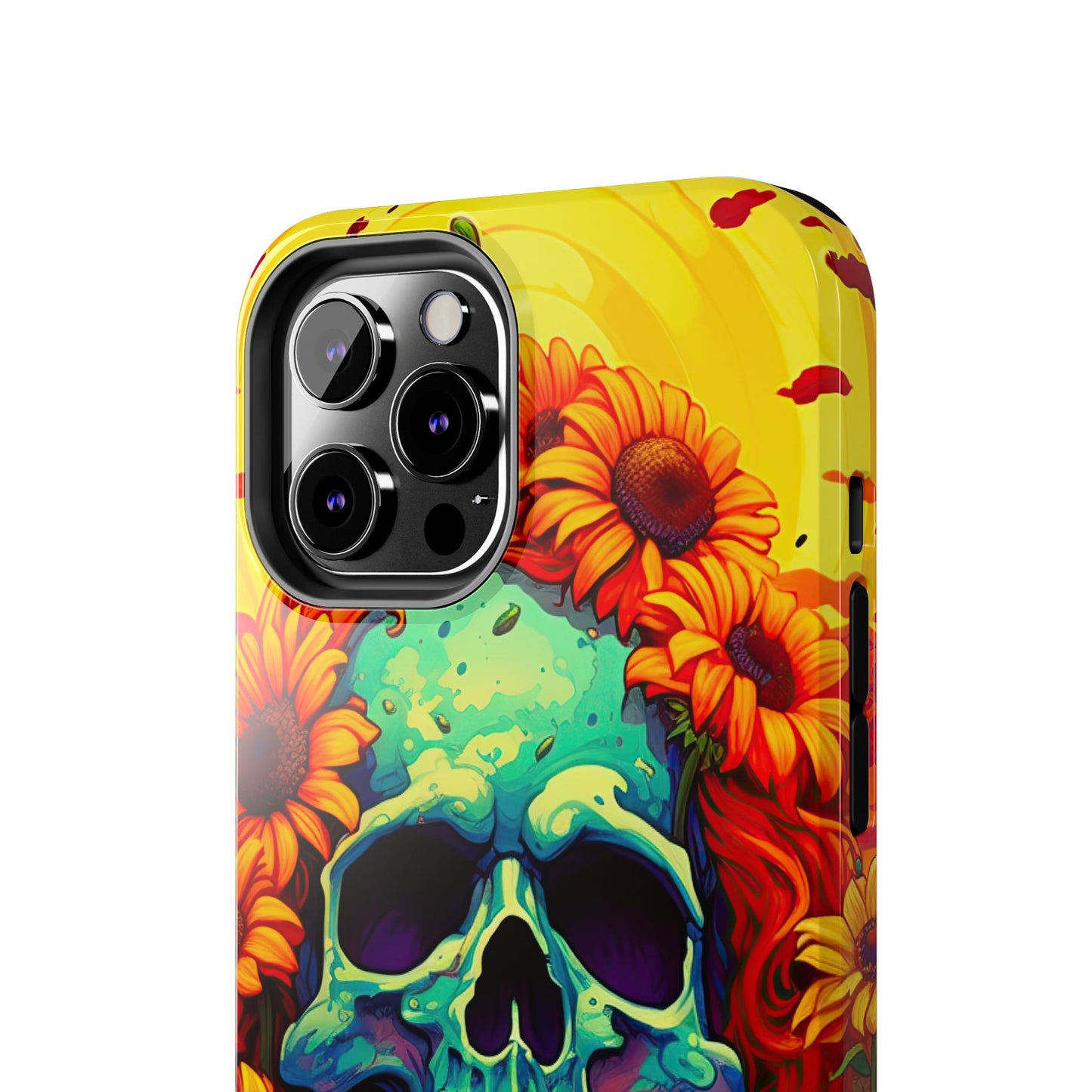 Sun Kissed Skull iPhone Case