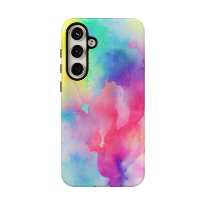 Pastel Watercolor Dream Samsung Galaxy Case – Slim Profile, Glossy Finish