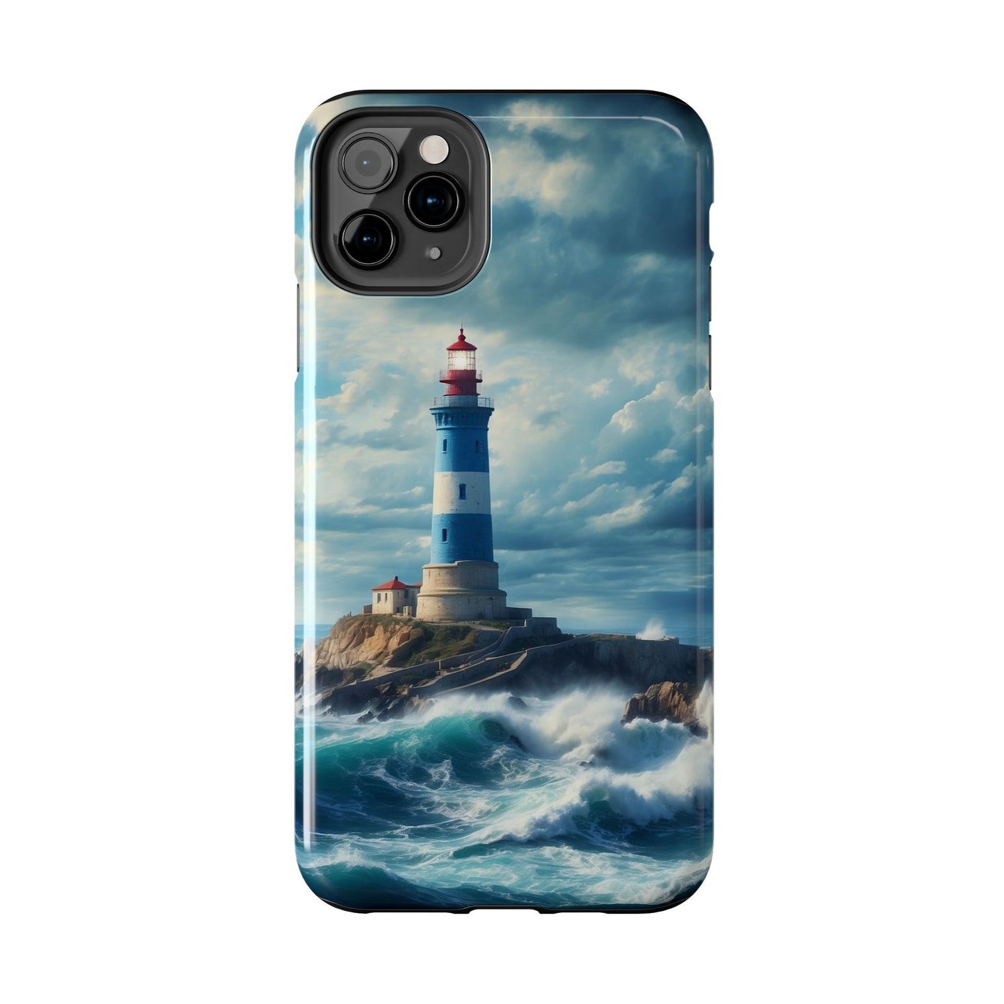 Samsung Galaxy Case - Coastal Lighthouse Design