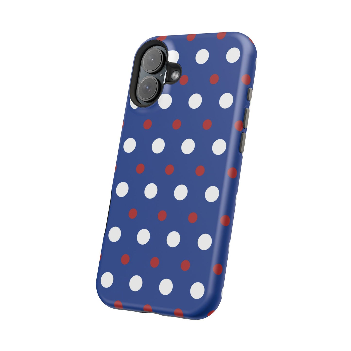 Patriotic Polka Dots – MagSafe iPhone Case