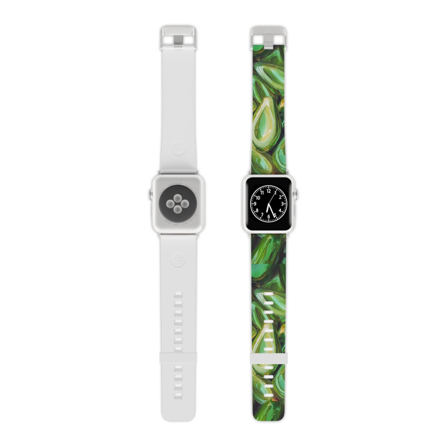 Glossy Avocado Apple Watch Band