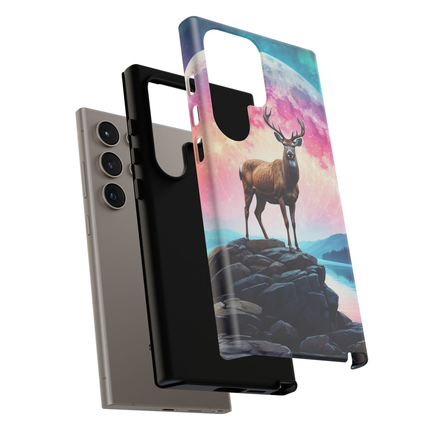 Stag in Moonlit Glow Samsung Galaxy Case