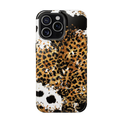 Bold Leopard Ink Splash - MagSafe iPhone Series Case