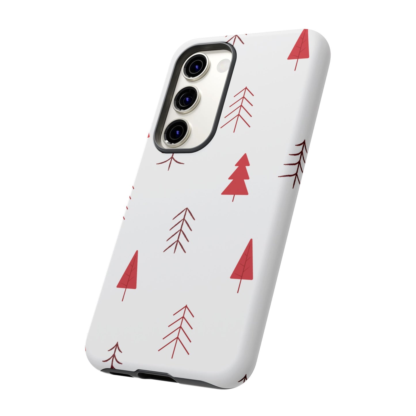 Scandi Red Pine Trees - Samsung Galaxy Series Case