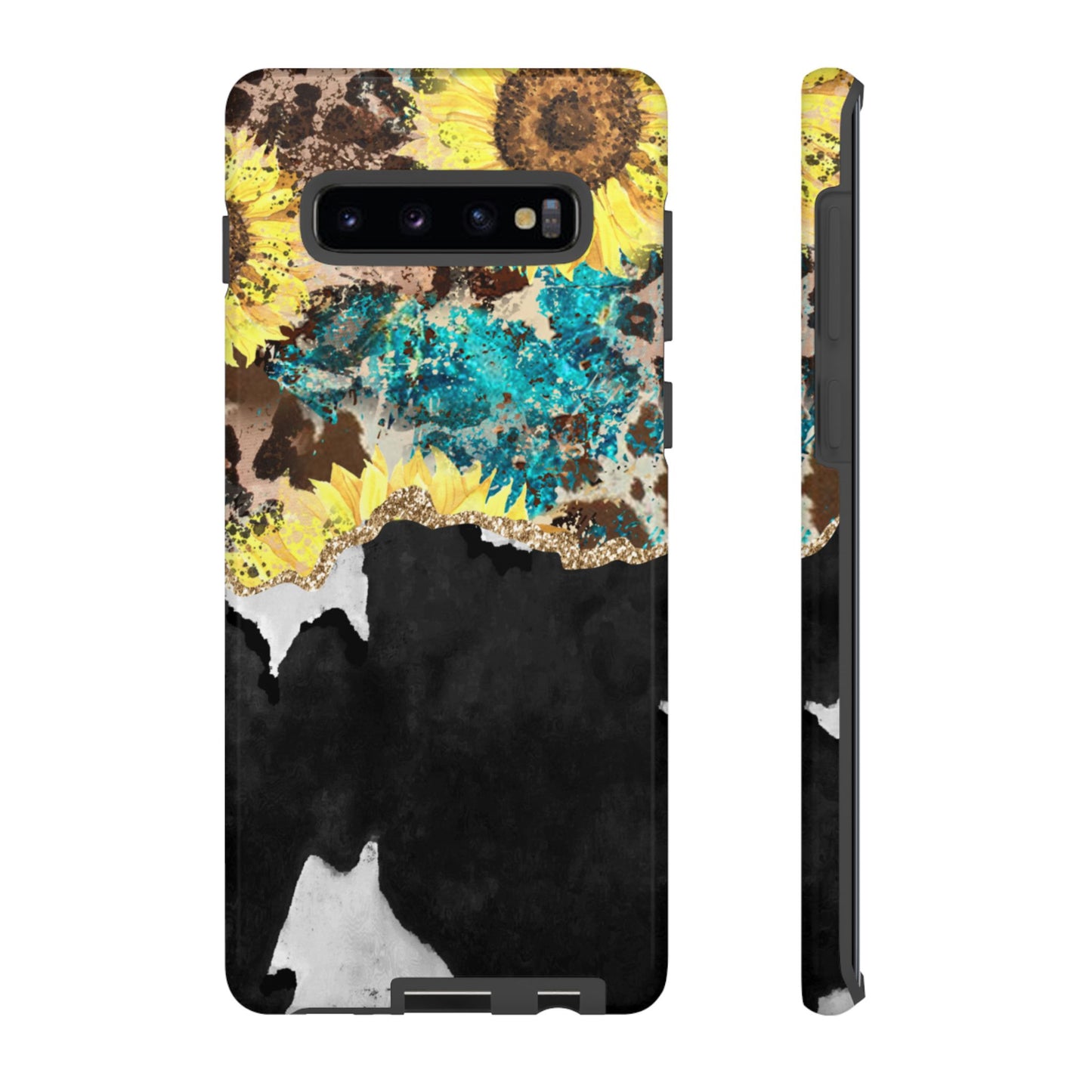 Rustic Sunflower Leopard Glam - Samsung Galaxy Series Case