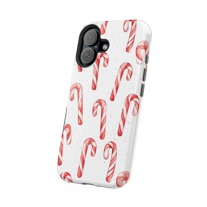 Candy Cane Christmas Pattern – MagSafe iPhone Series Case