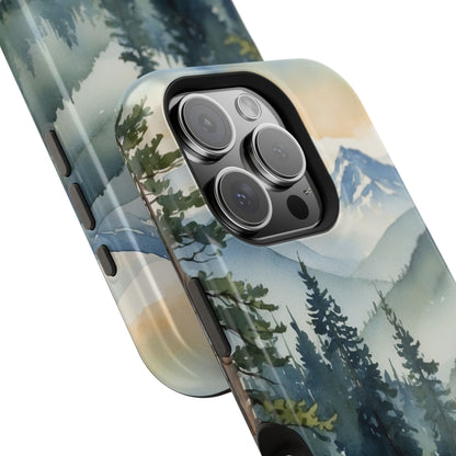 Tranquil Mountain Escape - MagSafe iPhone Case