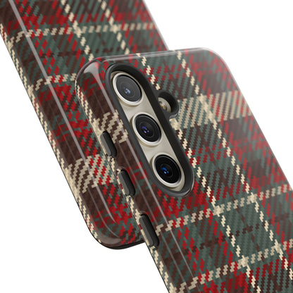Cozy Rustic Plaid - Samsung Galaxy Series Case