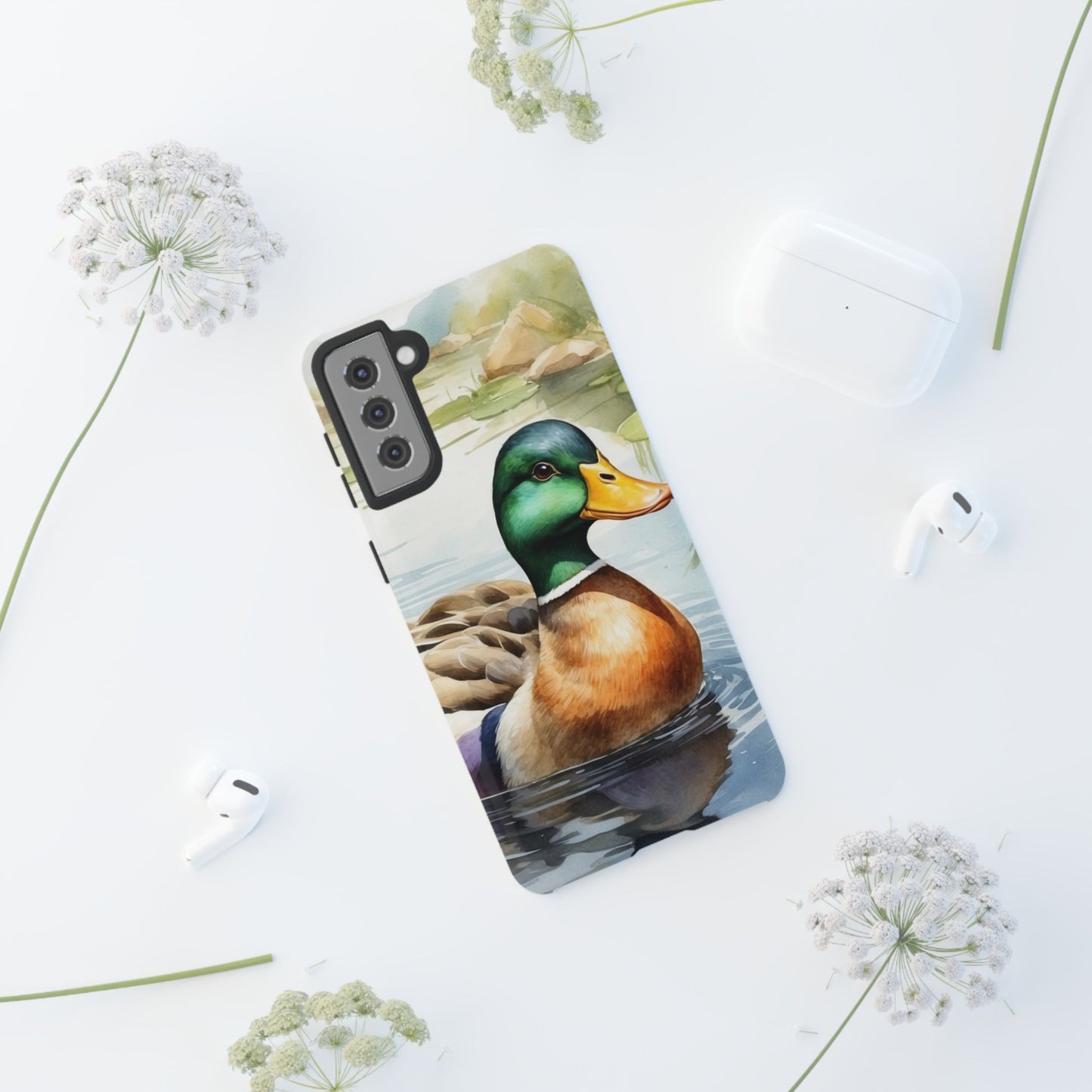 Serene Duck Reflection - Samsung Galaxy Case