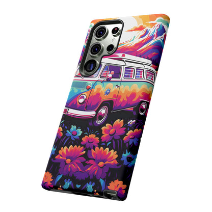 Groovy Floral Sunset Van – Samsung Galaxy Series Case