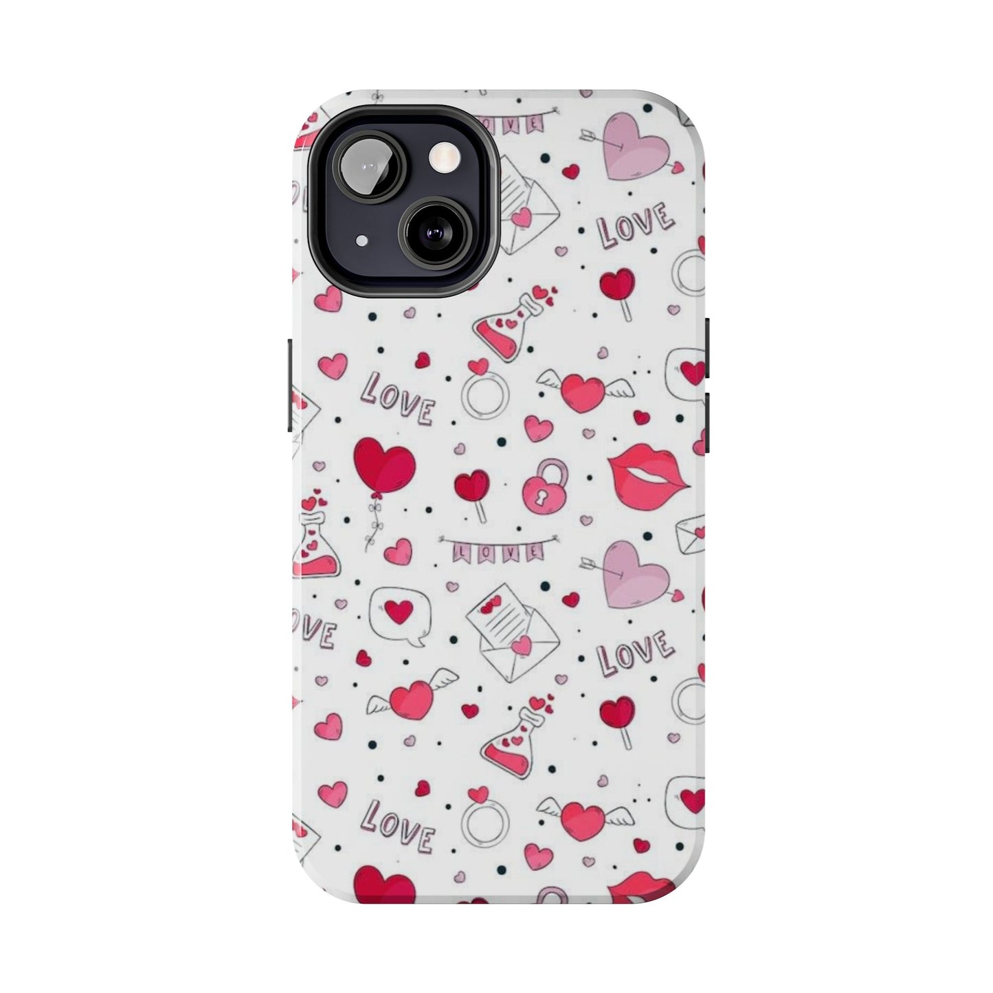 iPhone Case: Romantic Love-Inspired Icons Case