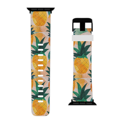 Tropical Pineapple Apple Watch Band