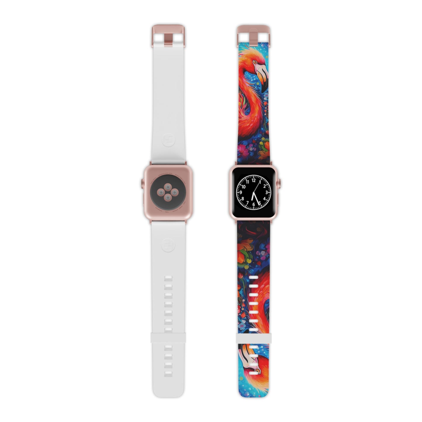 Tropical Elegance Flamingo Apple Watch Band