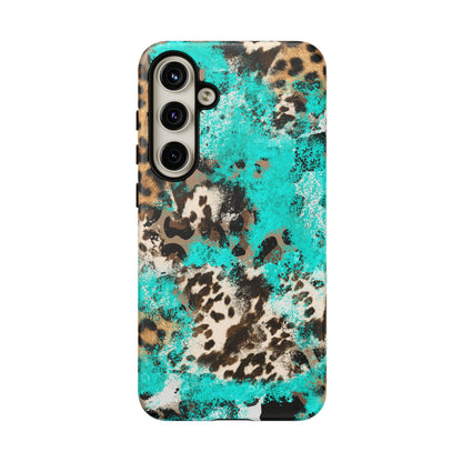 Aqua Splash Leopard - Samsung Galaxy Series Case