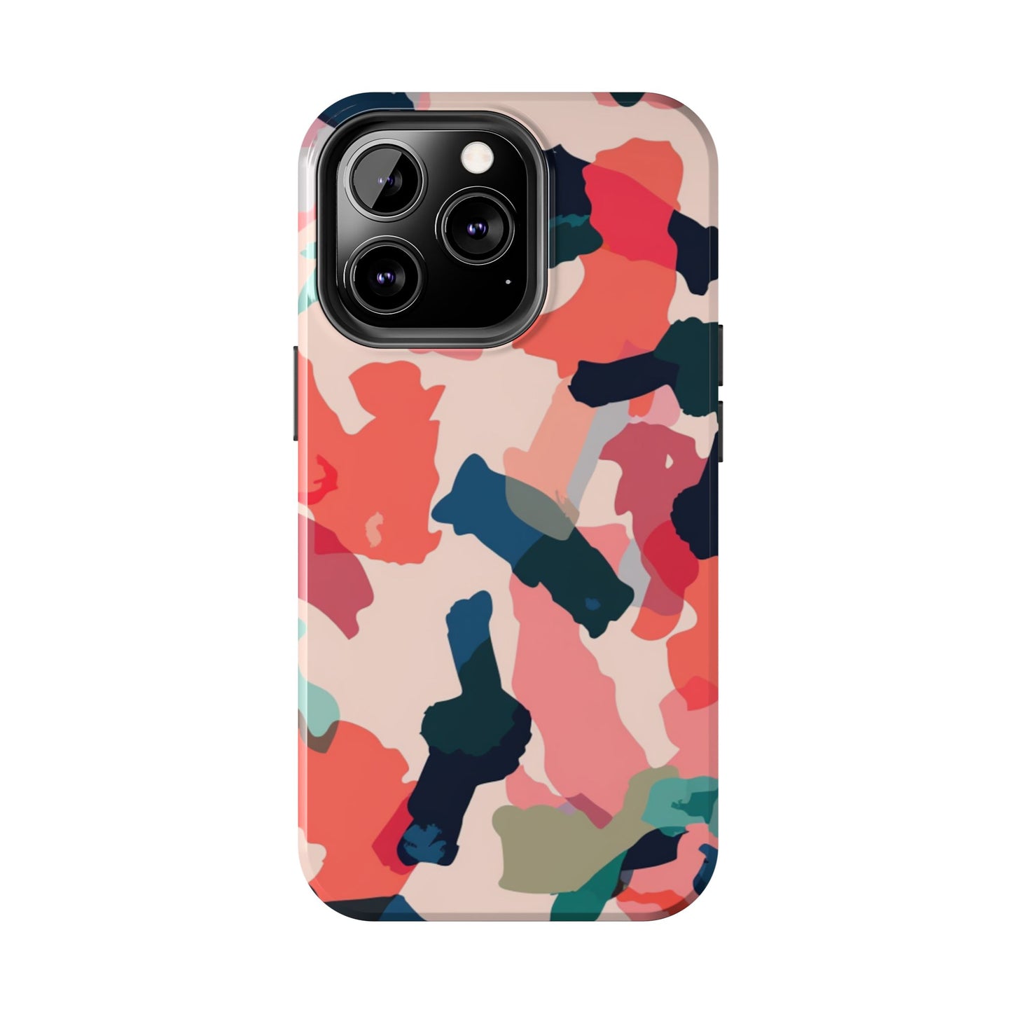 Modern Earthy Camo Abstract – iPhone Case