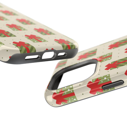 Festive Holiday Gift Pattern - MagSafe iPhone Series Case