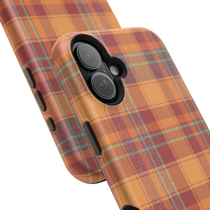 MagSafe Case - Autumn Tartan Plaid Design