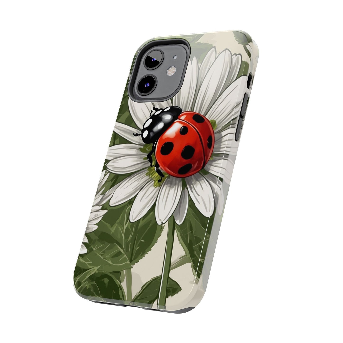 Ladybug & Daisy Garden Charm - iPhone Series Case