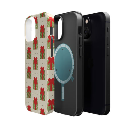 Festive Holiday Gift Pattern - MagSafe iPhone Series Case