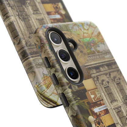 Whimsical Road Trip Collage Samsung Galaxy Case – Dual - Layer Protection with Vintage Art and Adventure Design - BOGO Cases