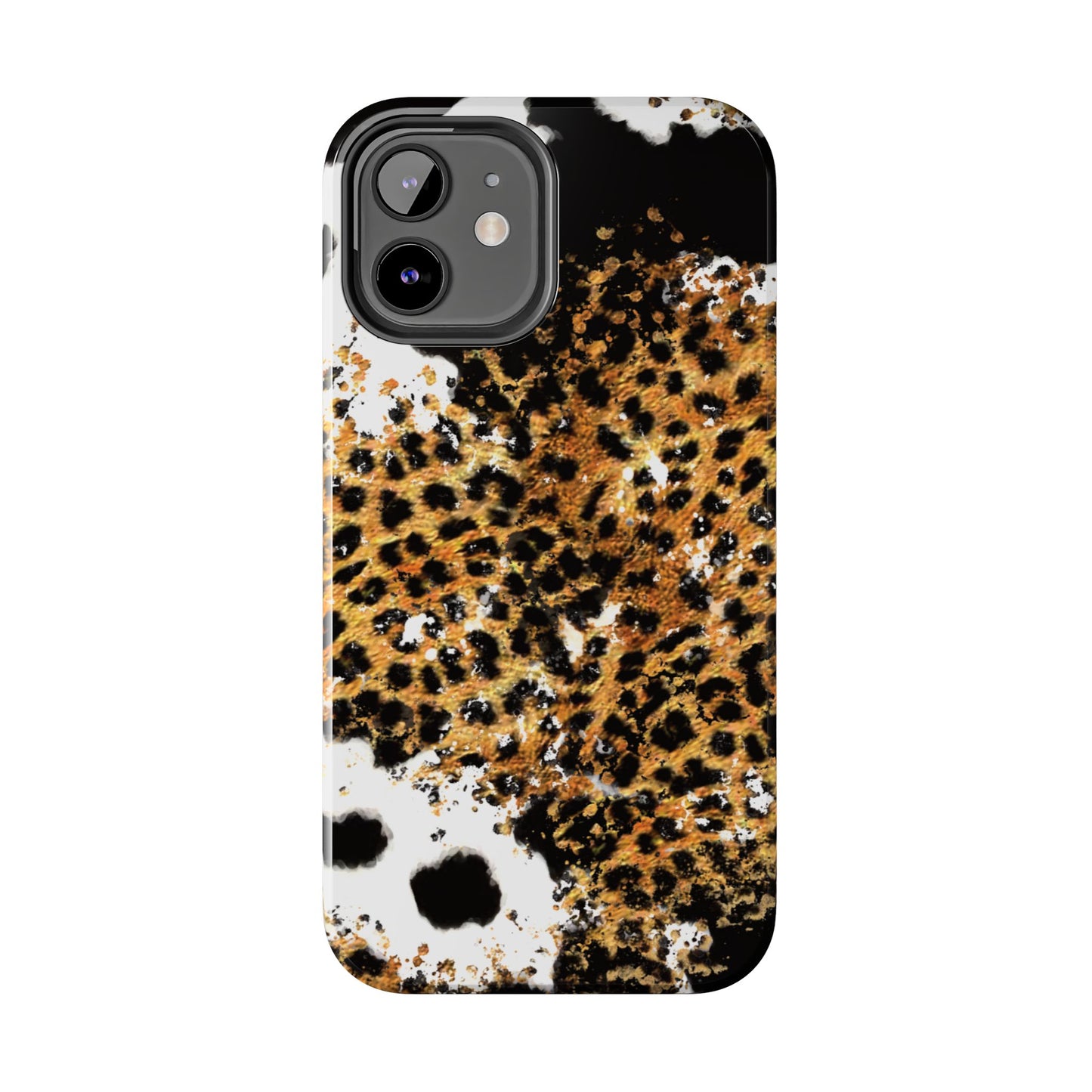 Bold Leopard Ink Splash - iPhone Series Case