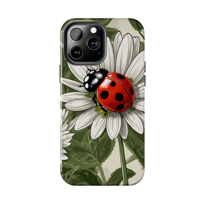 Ladybug & Daisy Garden Charm - iPhone Series Case