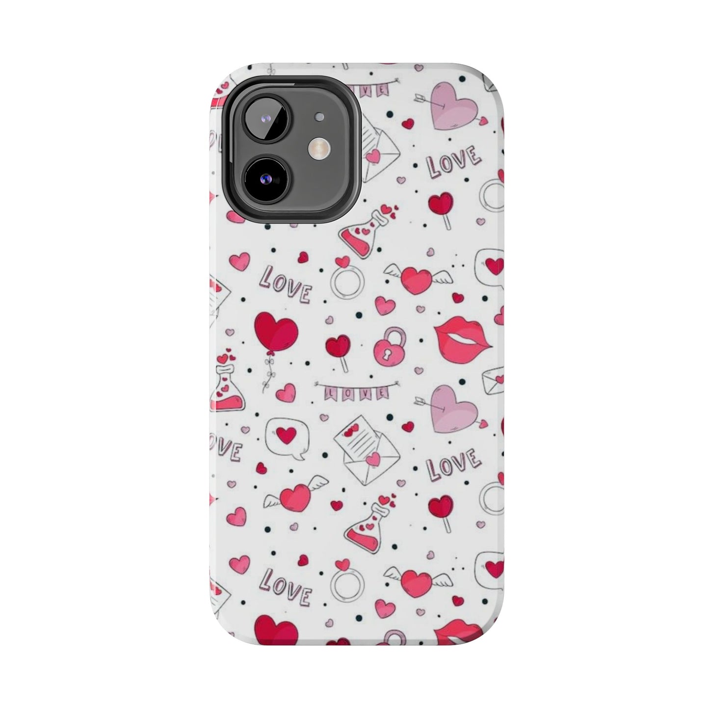 iPhone Case: Romantic Love-Inspired Icons Case