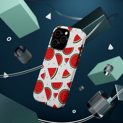 Sweet Watermelon MagSafe iPhone Case – Fresh & Fun Fruit Pattern with Summer Vibes