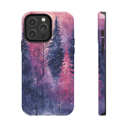 Sunset Snow Forest - iPhone Series Case