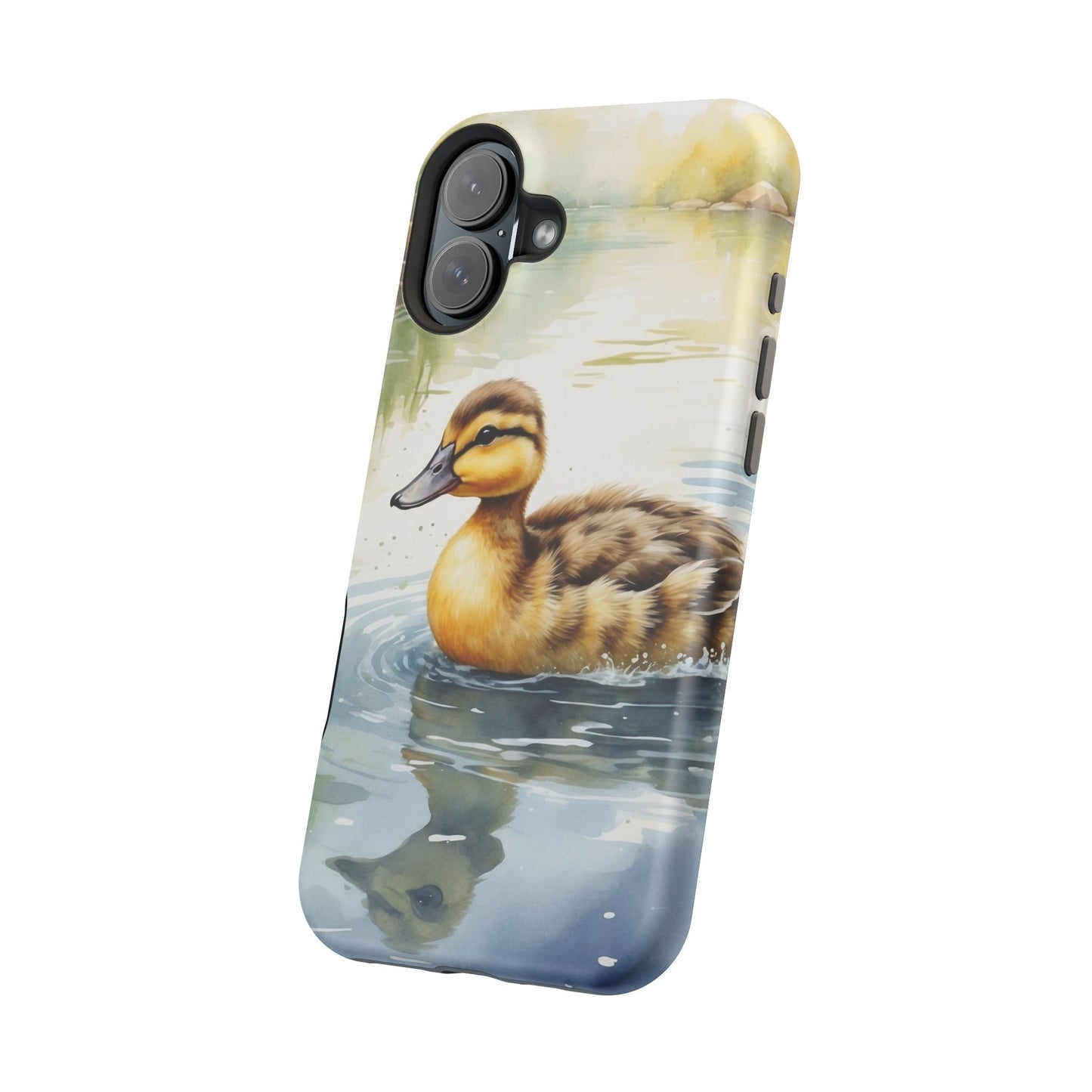 Graceful Duck Reflection – MagSafe iPhone Case