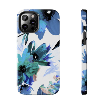 iPhone Case – Serene Blue Blossom