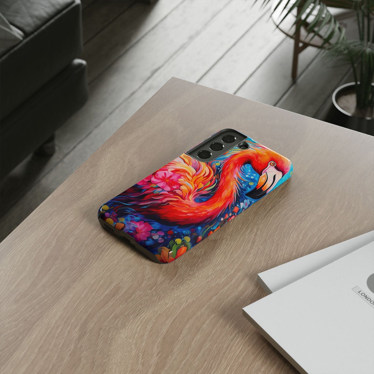 Tropical Elegance – Flamingo Samsung Galaxy Phone Case