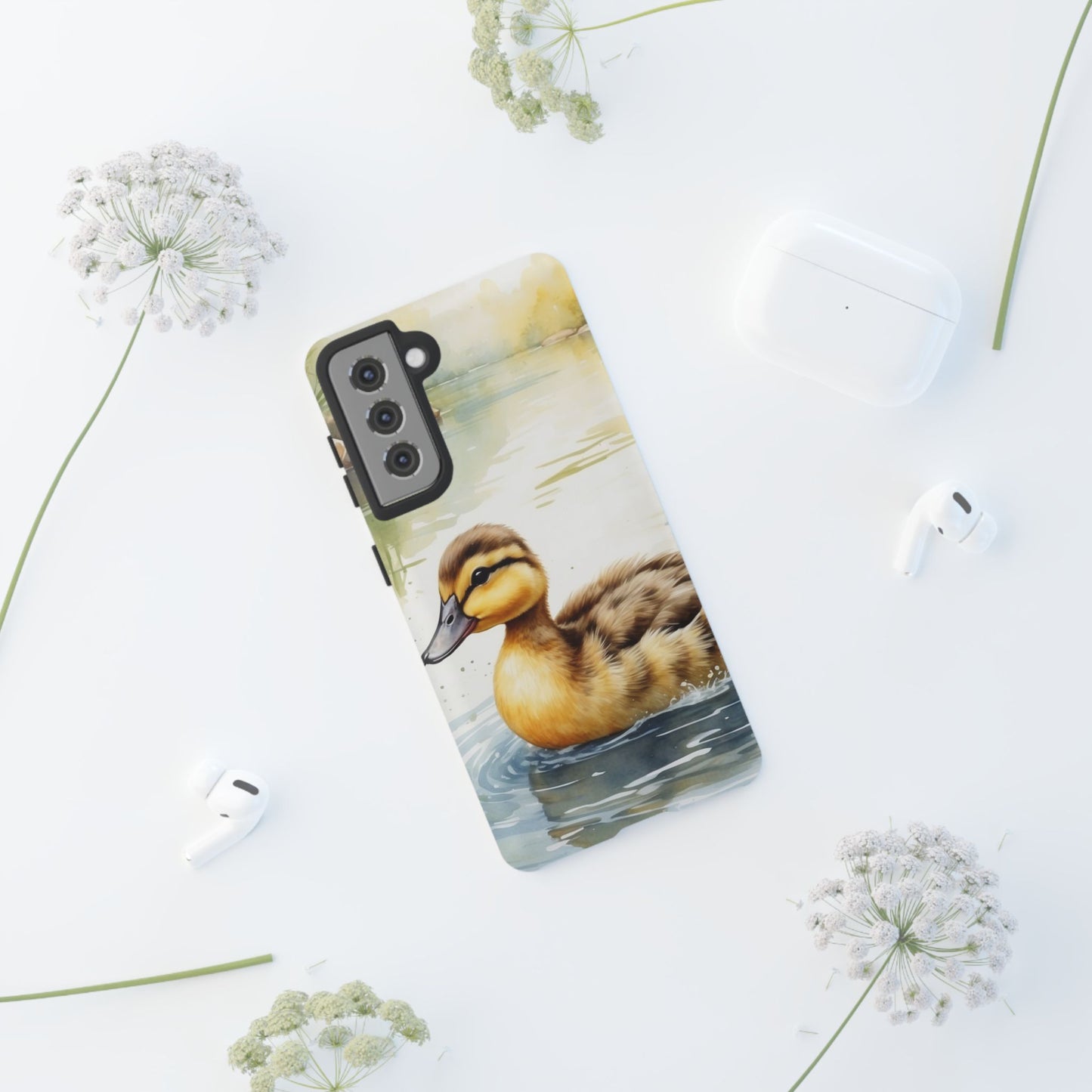 Graceful Duck Reflection – Samsung Galaxy Case