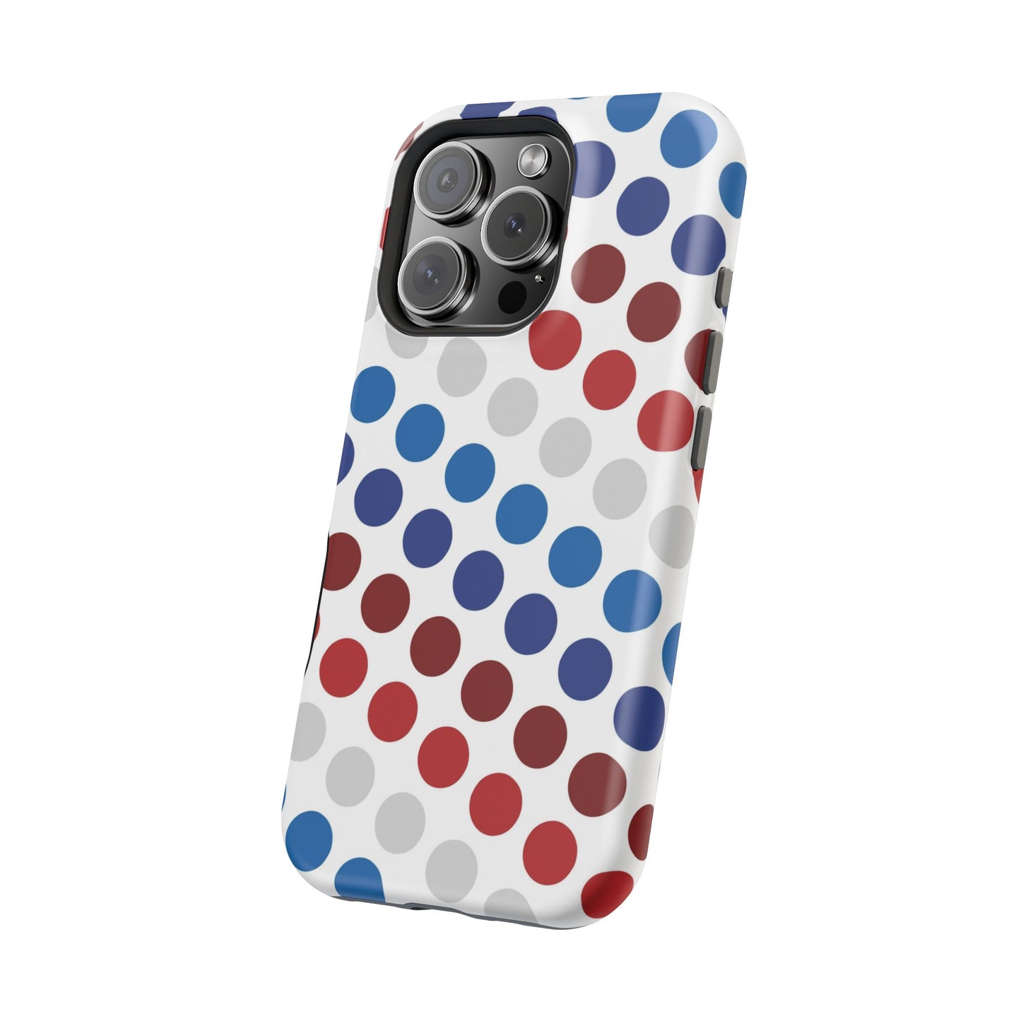 Patriotic Polka Dots - MagSafe iPhone Case