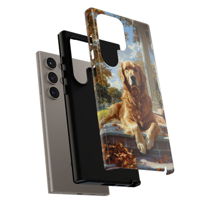 Golden Retriever Autumn Serenity - Samsung Galaxy Series Case